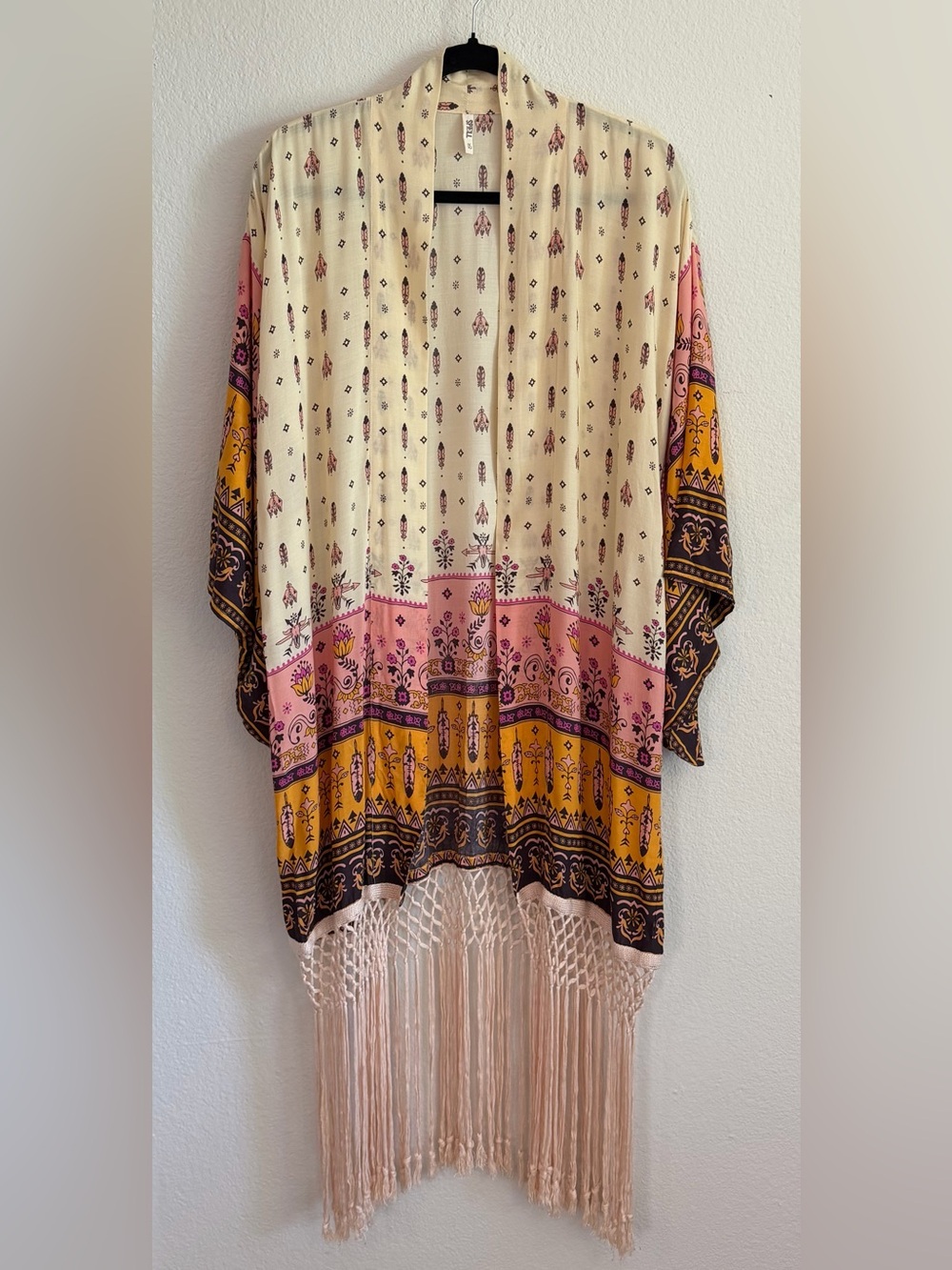 Spell Desert Wanderer Tassel Kimono in High Noon OS NWOT ✨ Rare Archive 2013